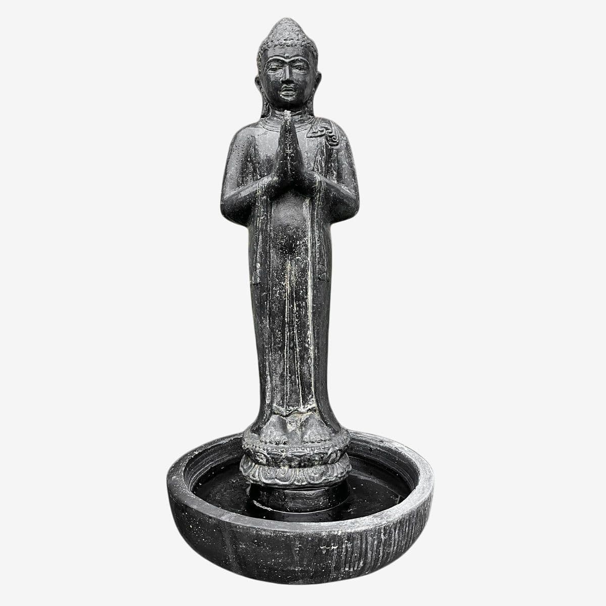 Standing Buddha Bowl Fountain - Image 1