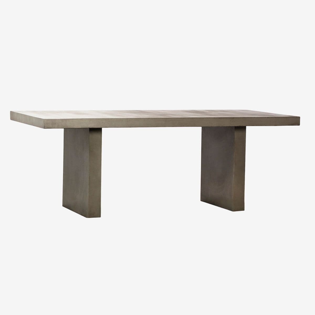 Modern Outdoor Concrete Dining Table - Image 1