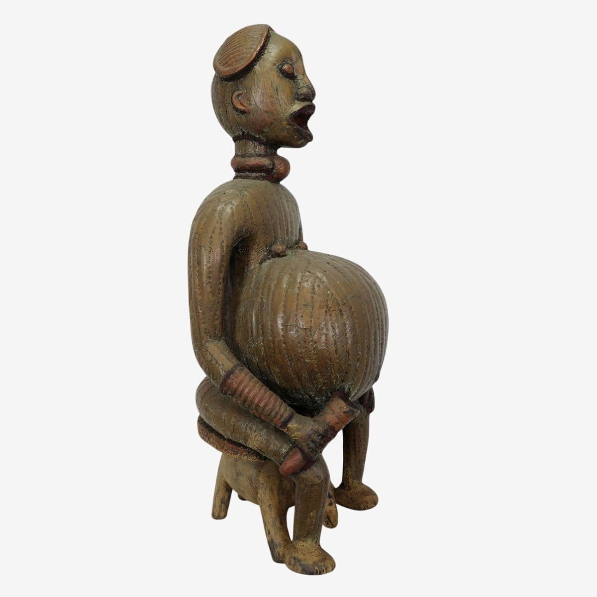 Cameroon Male / Female Fertility Figure - Image 1