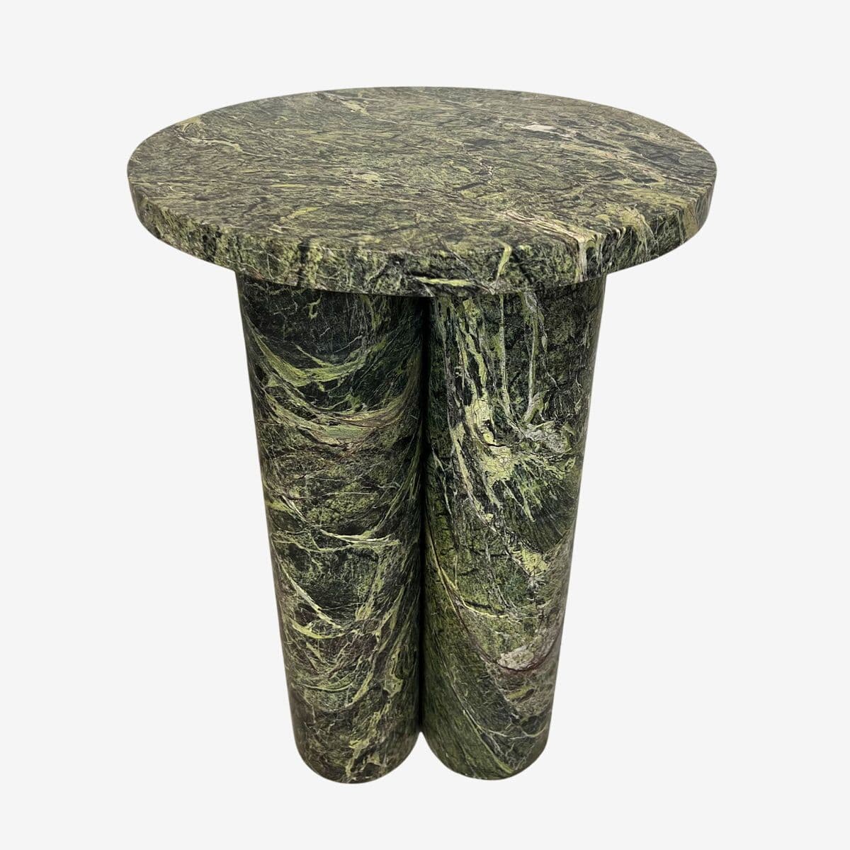 Green Bidasar Marble Side Table - Image 1