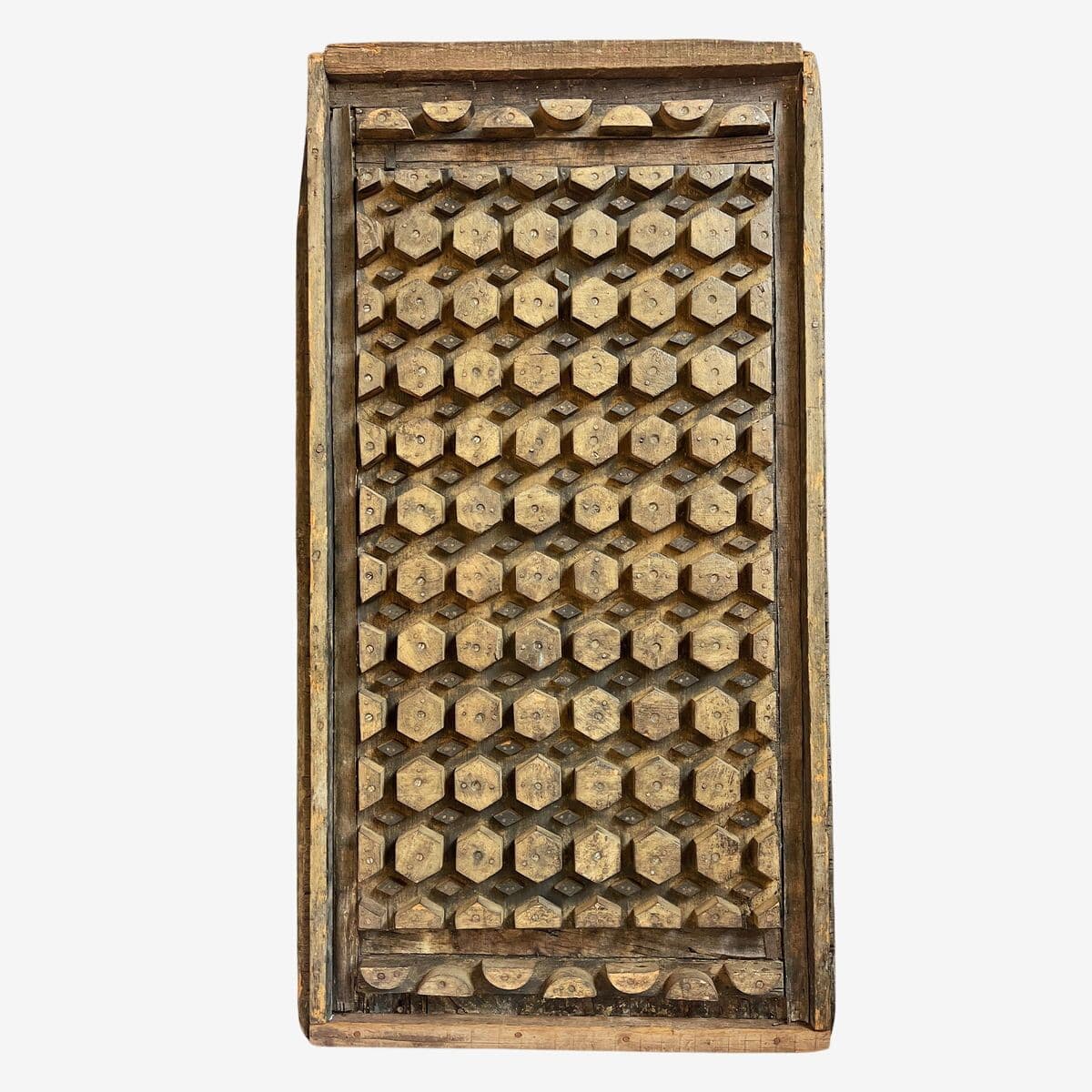 Antique Wood Print Block - Image 1