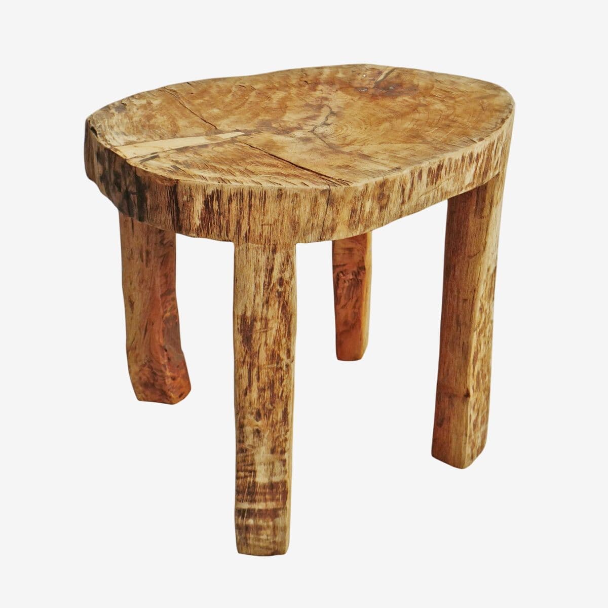 Rustic Naga Four Leg Wood Table - Image 1