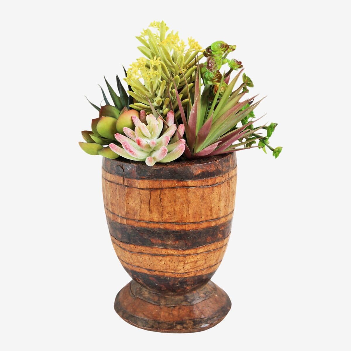 Old Wood Pot Nepal - Image 1