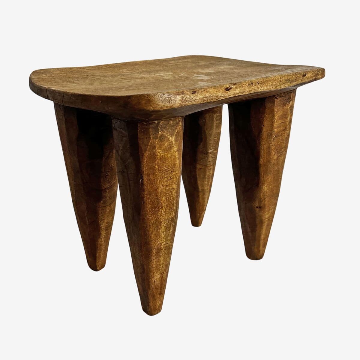 Vintage Small Nupe Stool - Image 1