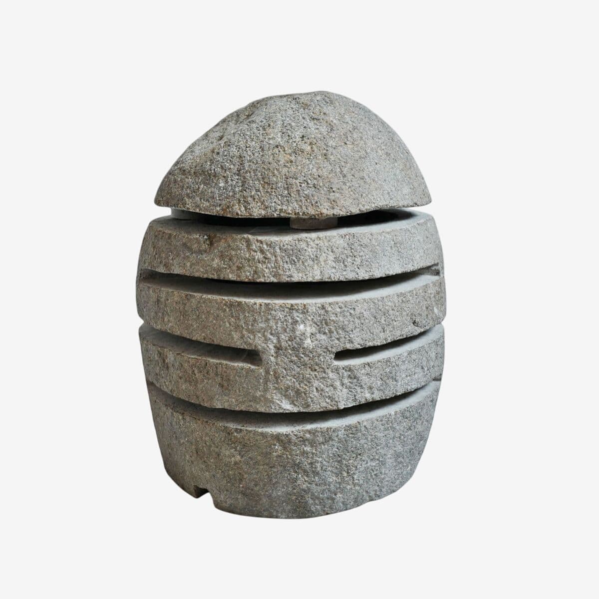 River Rock Garden Lantern Small - Image 1