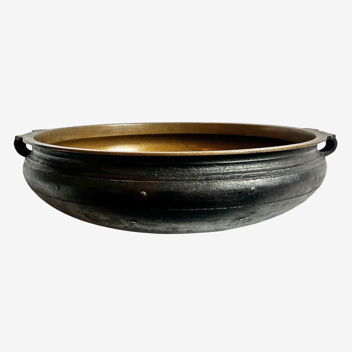 Antique Bronze Urli Bowl - Image 1