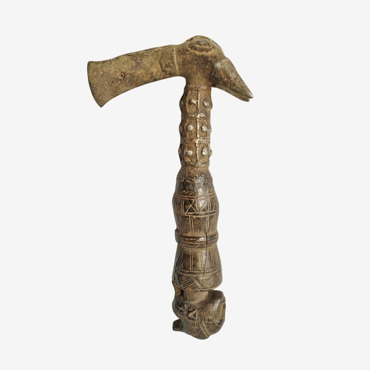Old Baule Ax Tool - Image 1