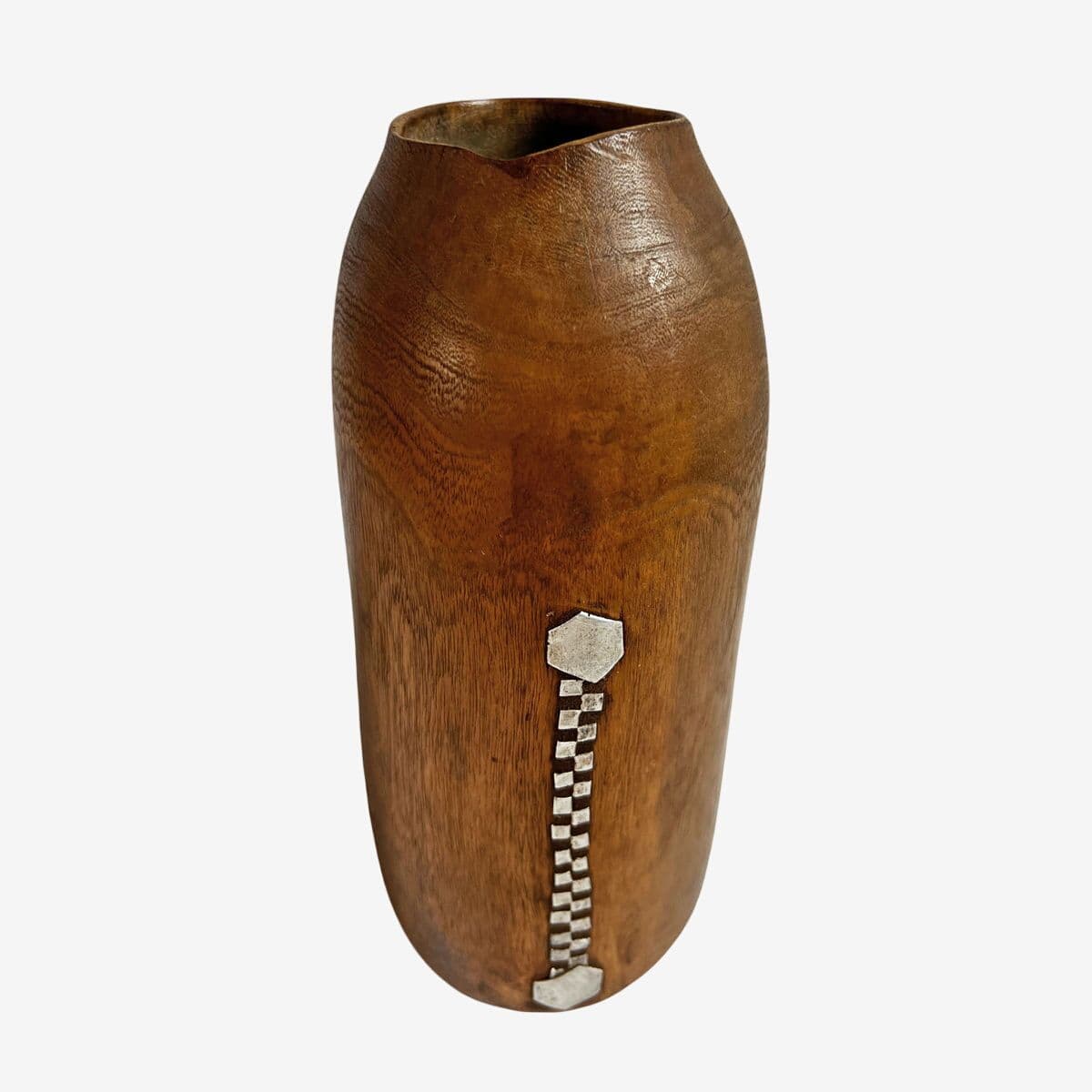 Vintage Tutsi Wood Pot - Image 1
