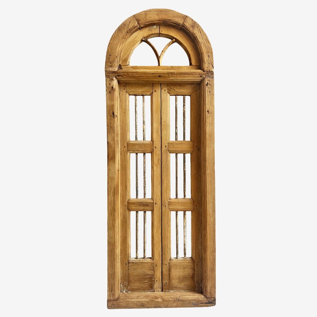 Old Window Shutter Mirror - Image 1