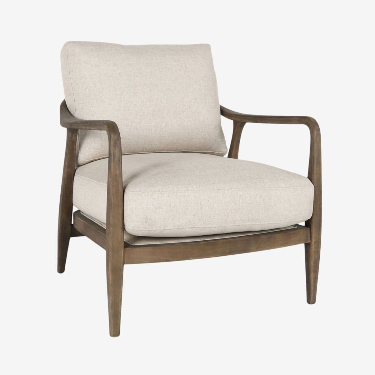 Mid C Oak Arm Chair - Image 1