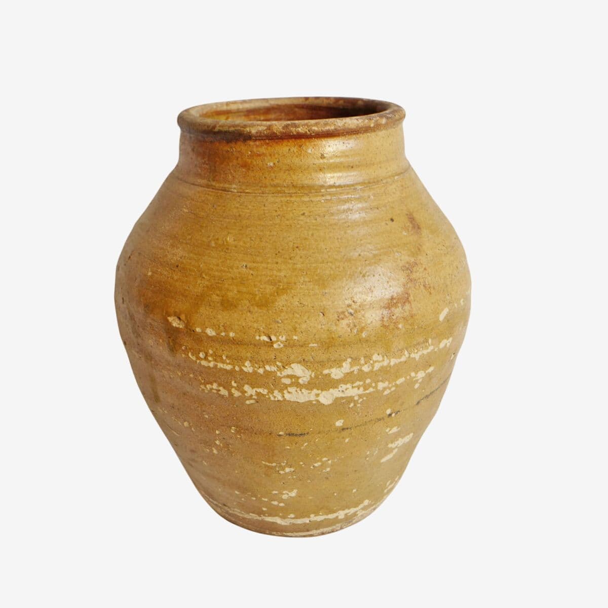 Old Thai Ceramic Pickle Jar - Image 1