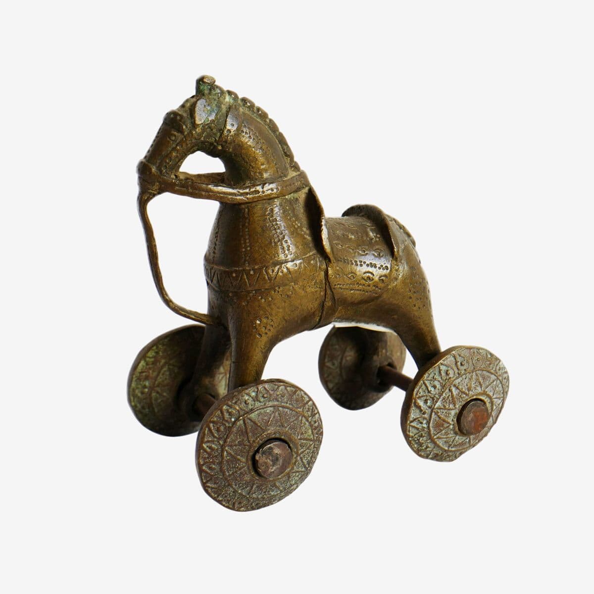 Original India Bronze Childrens Toy - Image 1