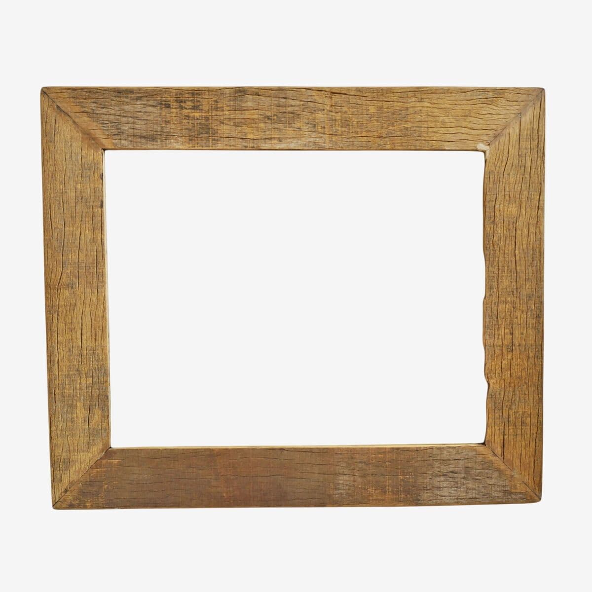 Rustic Salvaged  Wood Mirror - Image 1