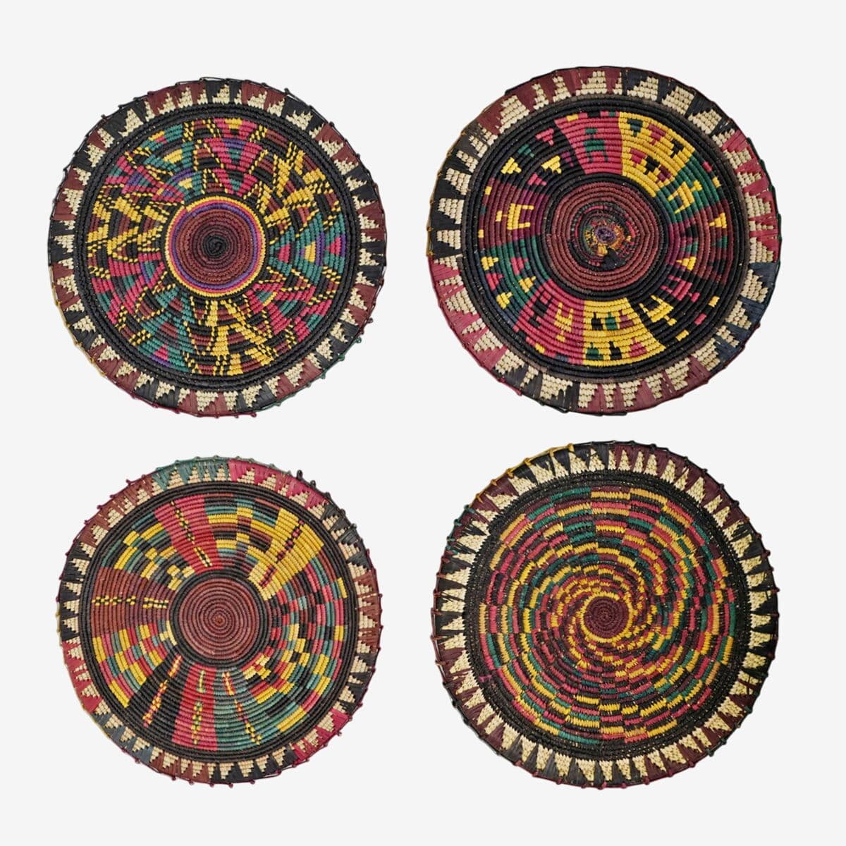 Vintage Gombe Basket Plate - Image 1