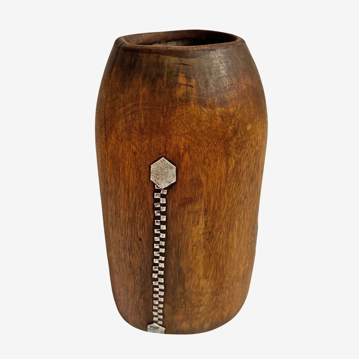 Vintage Tutsi Wood Pot