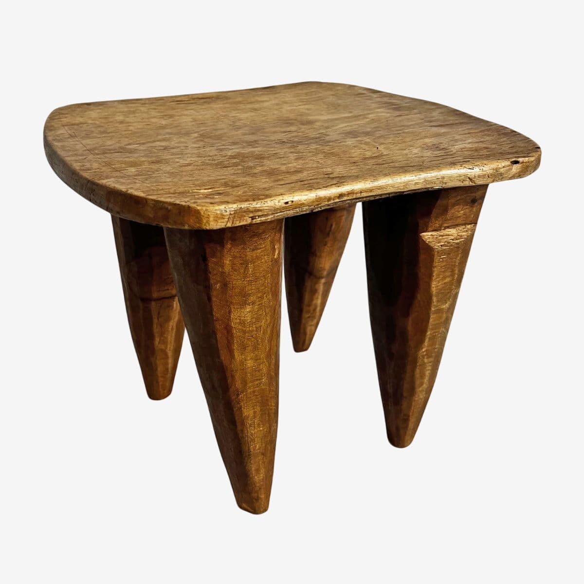 Vintage Small Nupe Stool - Image 1