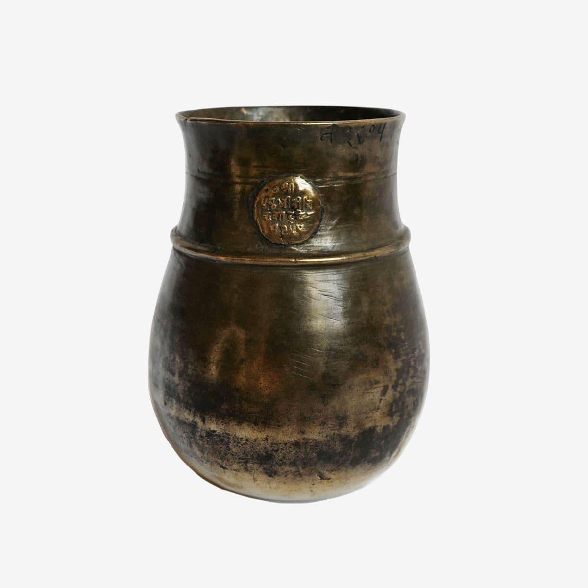 Old Bronze Mana Cup Nepal - Image 1