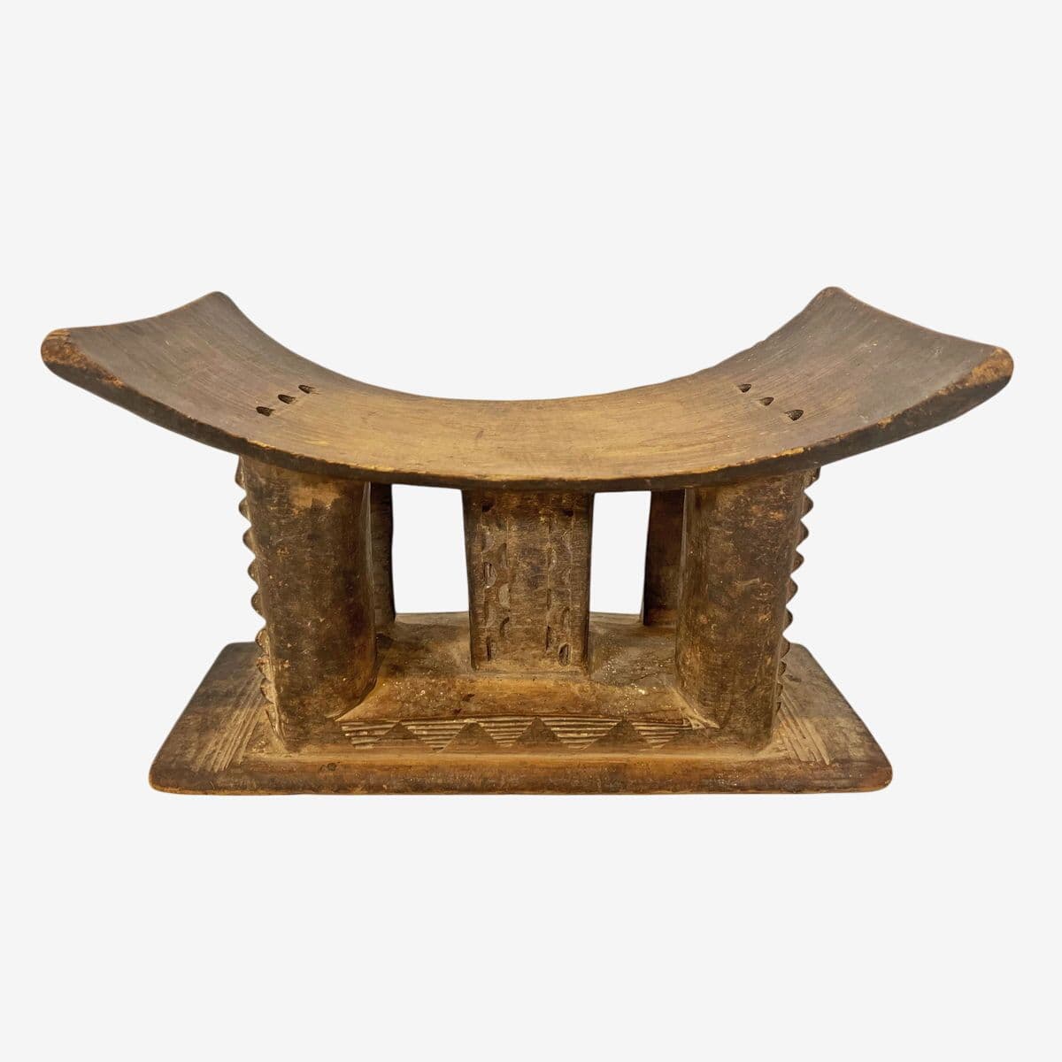 Original Vintage Asante Stool - Image 1