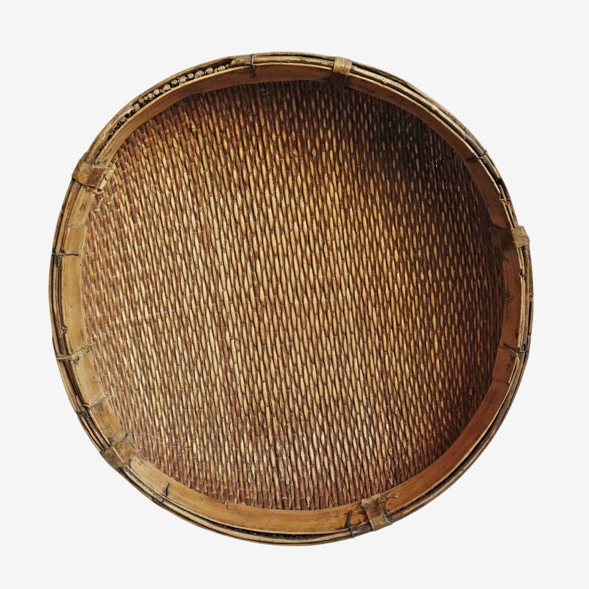 Jumbo Bamboo Grain Basket - Image 1