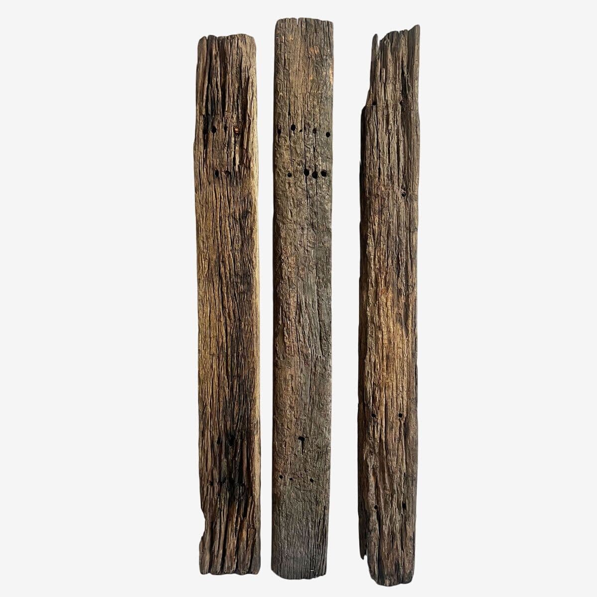 Old Railroad Tie Wood - Image 1
