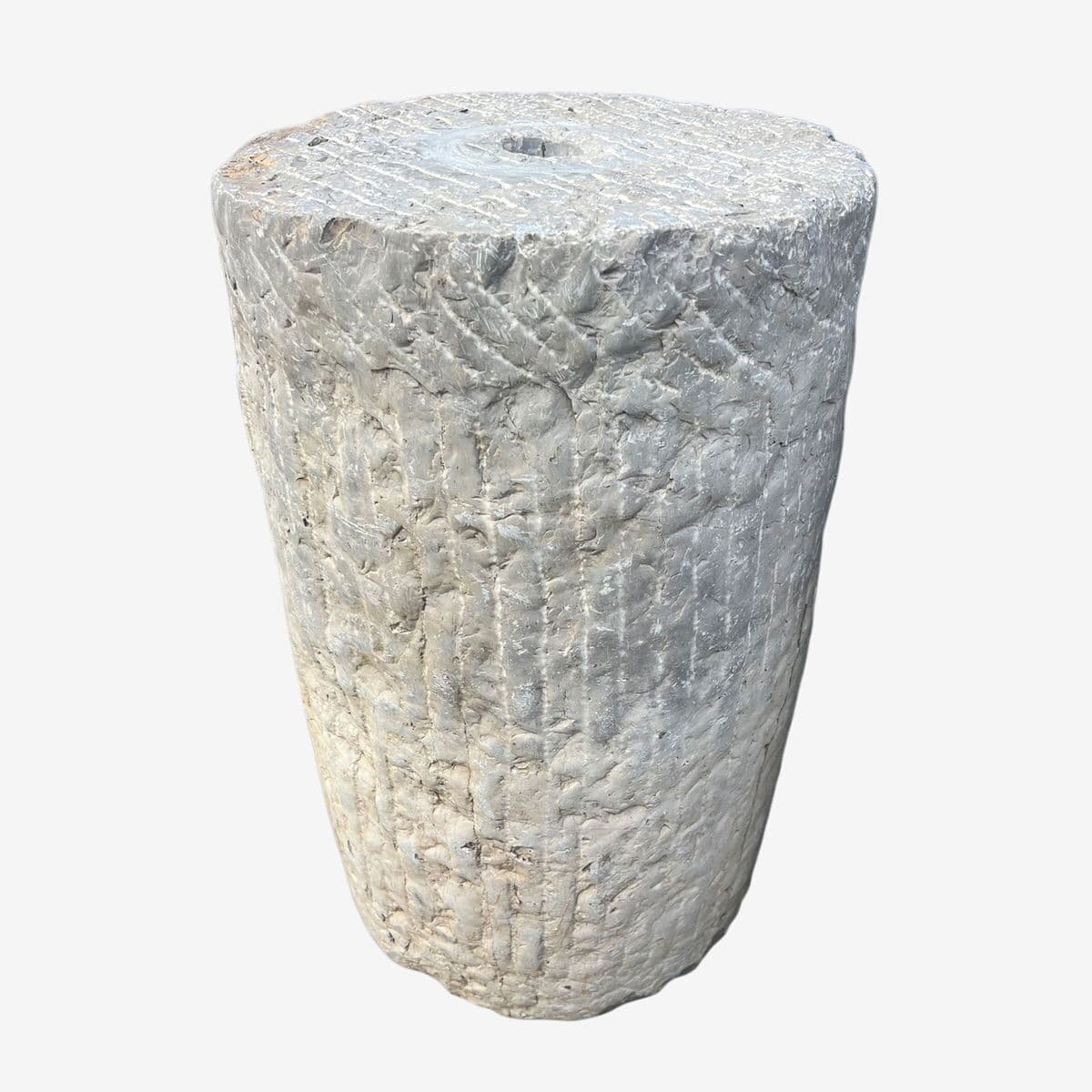 Vintage Mongolian Stone Field Roller