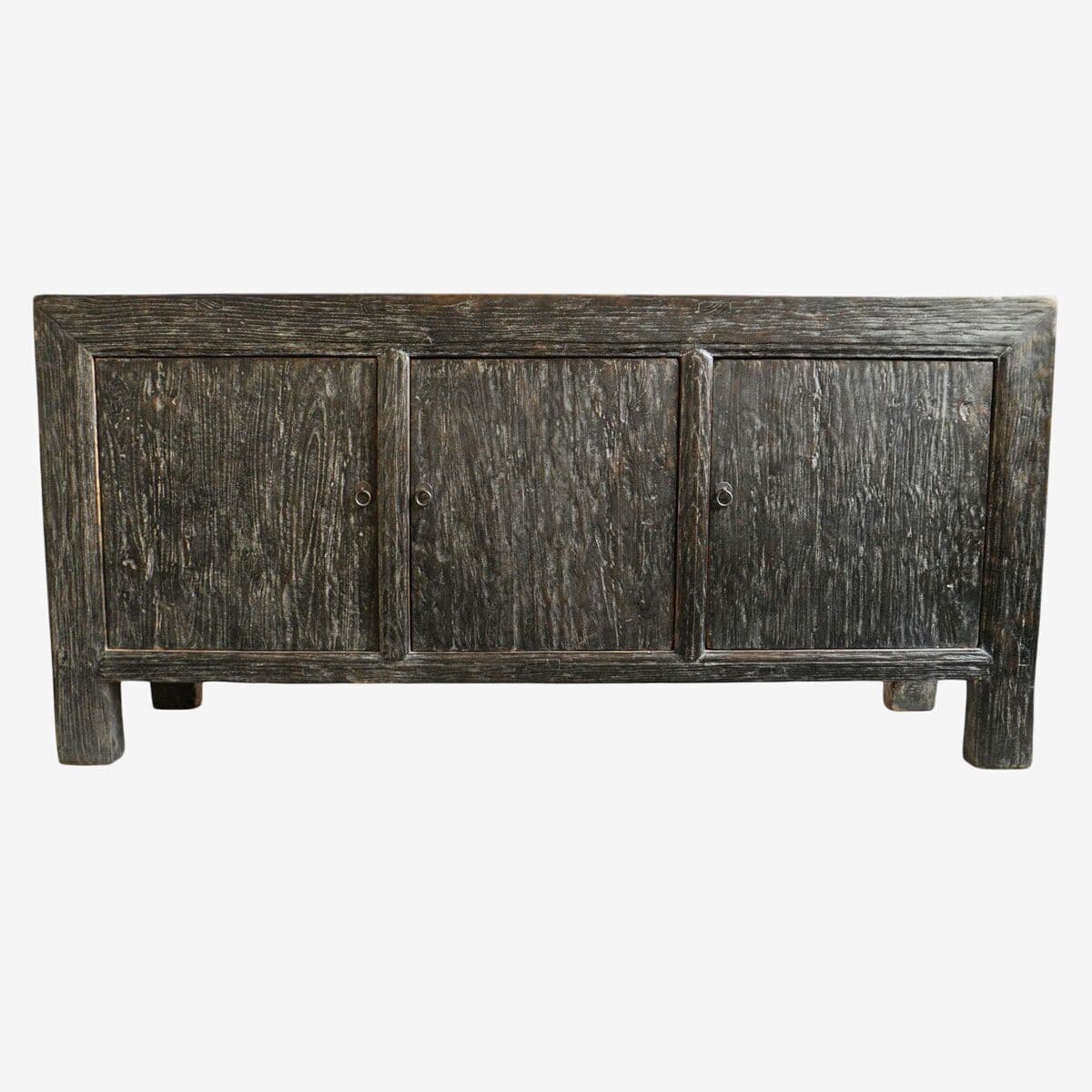 Rustic Modern Blackened Sideboard - Image 1