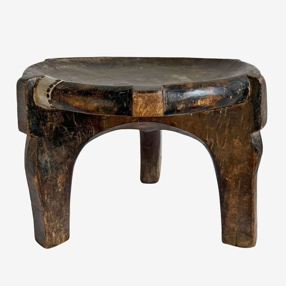 Vintage Tanzania Hehe Stool - Image 1