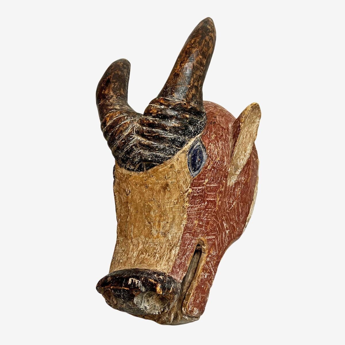 Old Mangbetu Buffalo Mask - Image 1