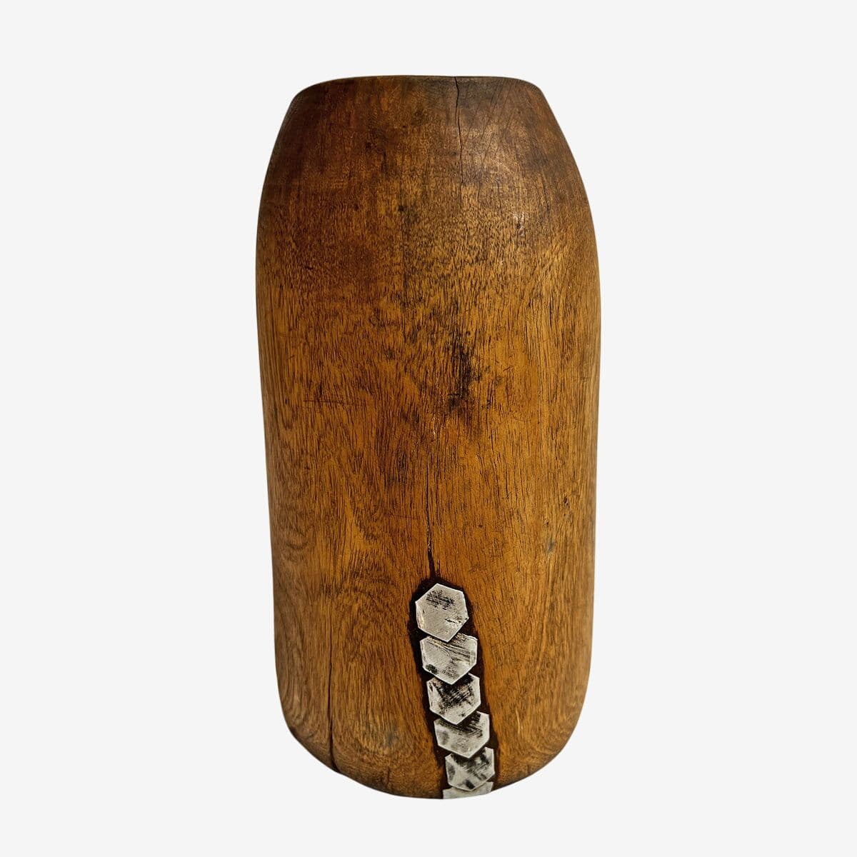 Vintage Tutsi Wood Pot - Image 1