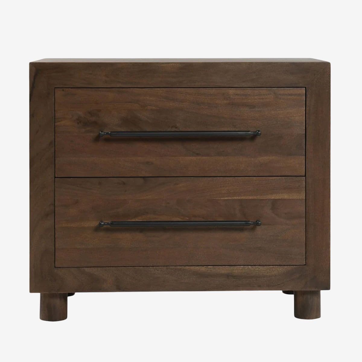 Milla 2-Drawer Nightstand - Image 1