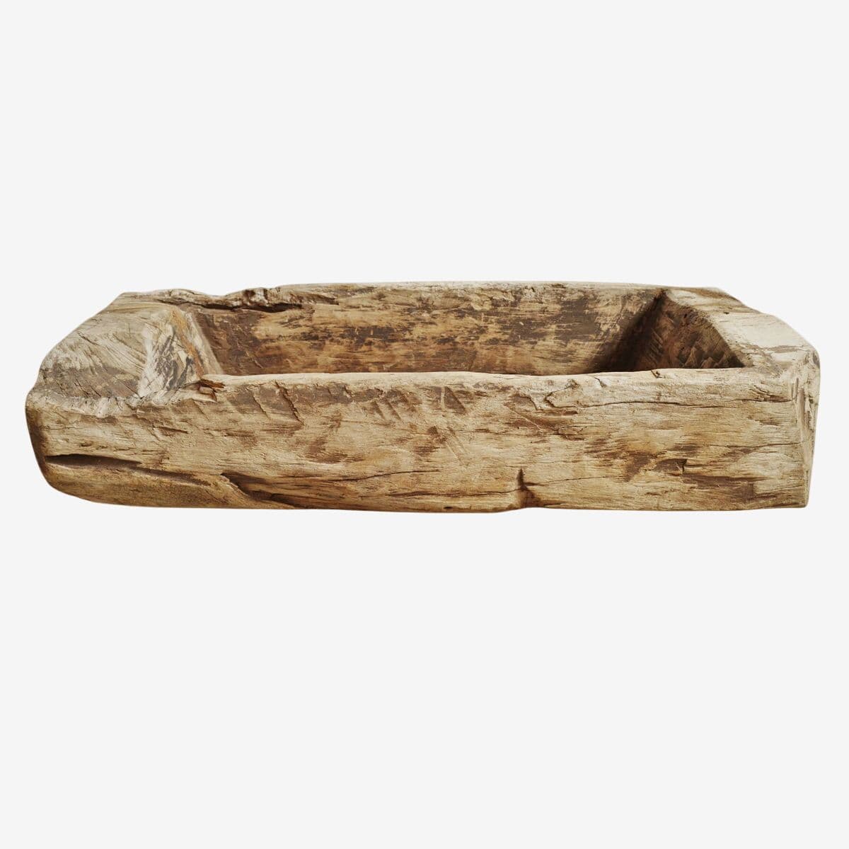 Old India Narrow Wood Trough