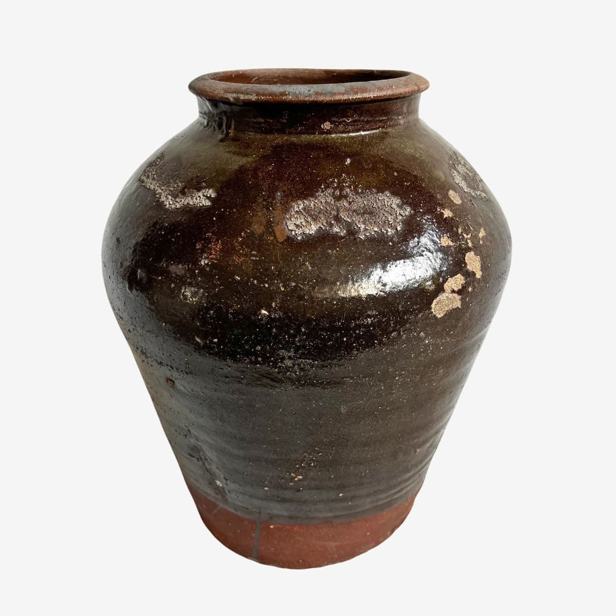 Antique Ceramic Java Pot - Image 1