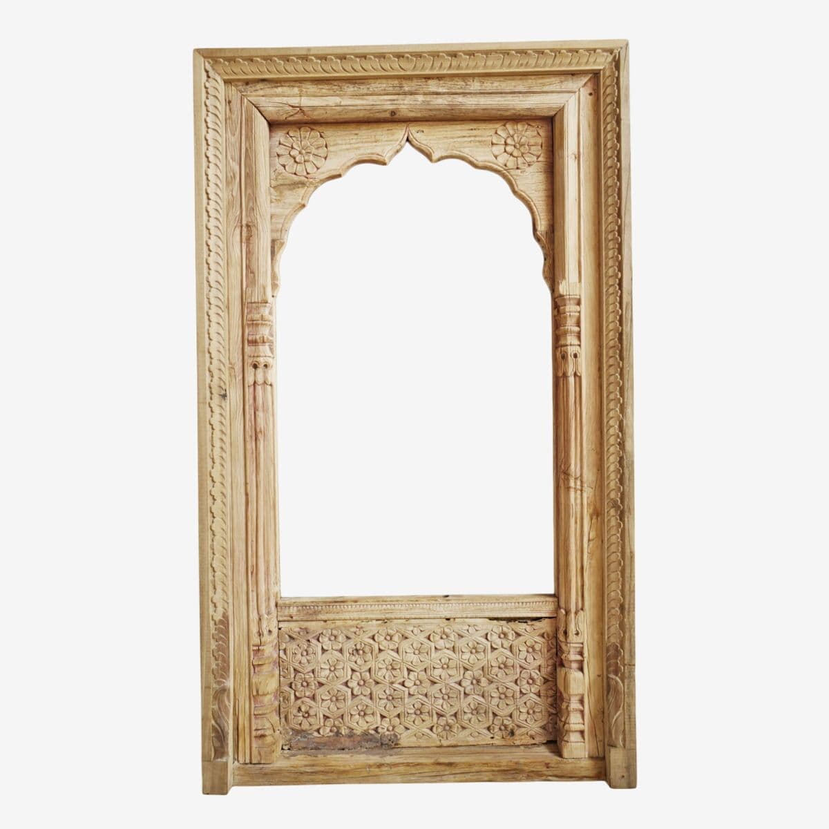Old Raja Bleached Window Mirror - Image 1