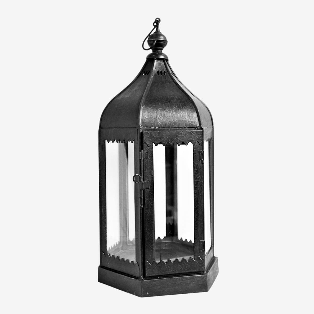 Moorish Black Iron Lantern Small - Image 1