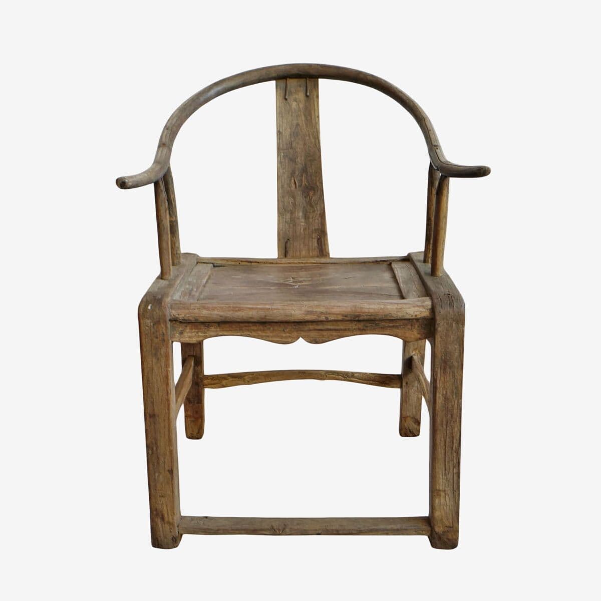 Vintage Ming Wood Chair - Image 1