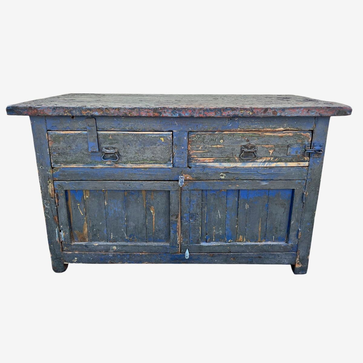 Old Antique North India Shop Cabinet - Image 1