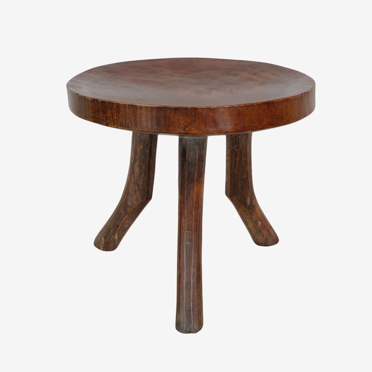 Vintage Luo Sudan Wood Stool - Image 1