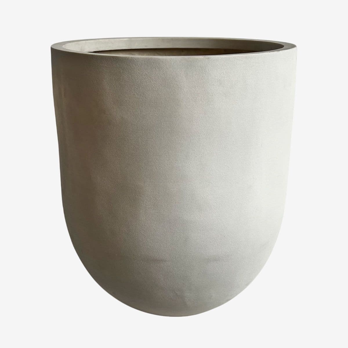 Conical Light Grey Planter Medium - Image 1