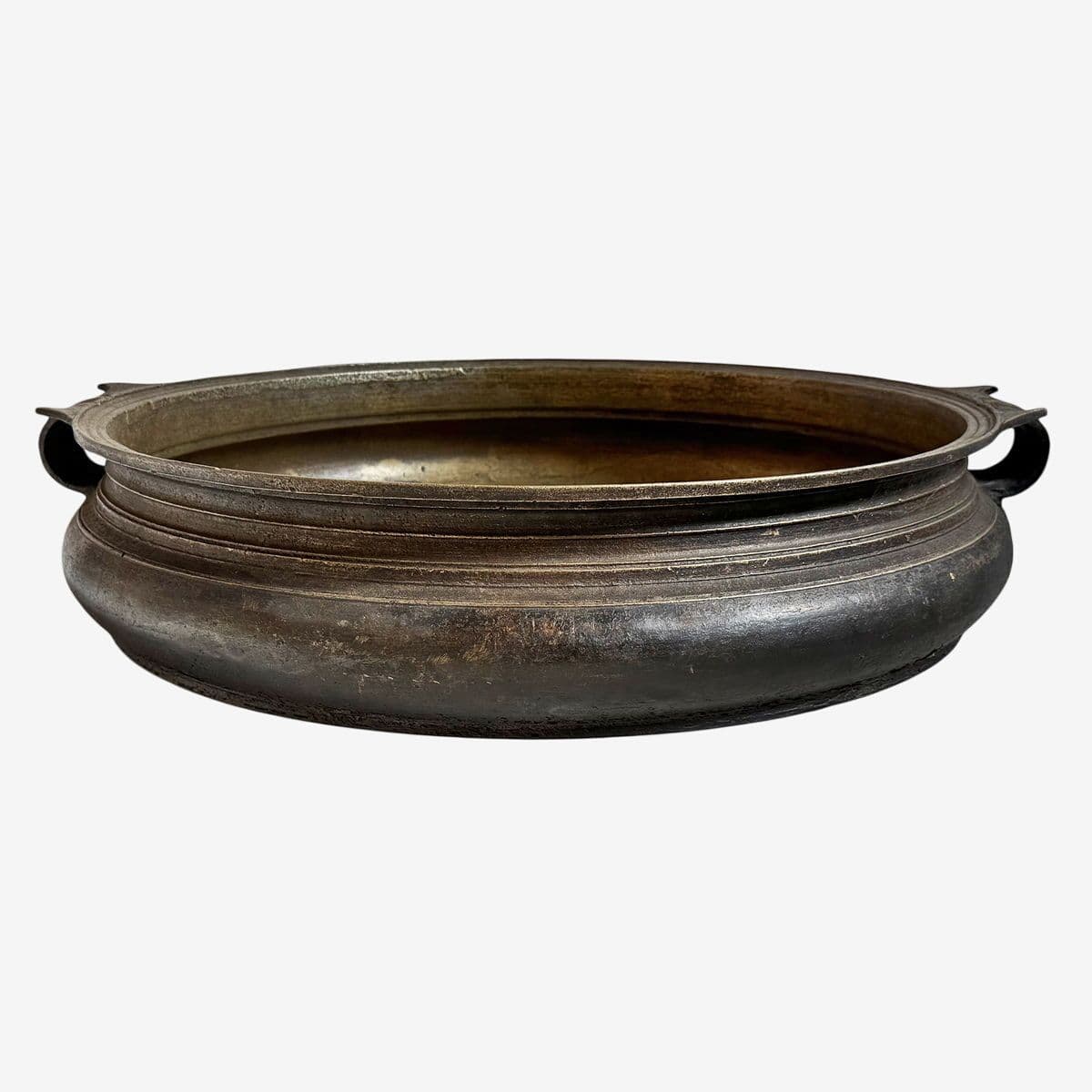 Antique Bronze Urli Bowl - Image 1