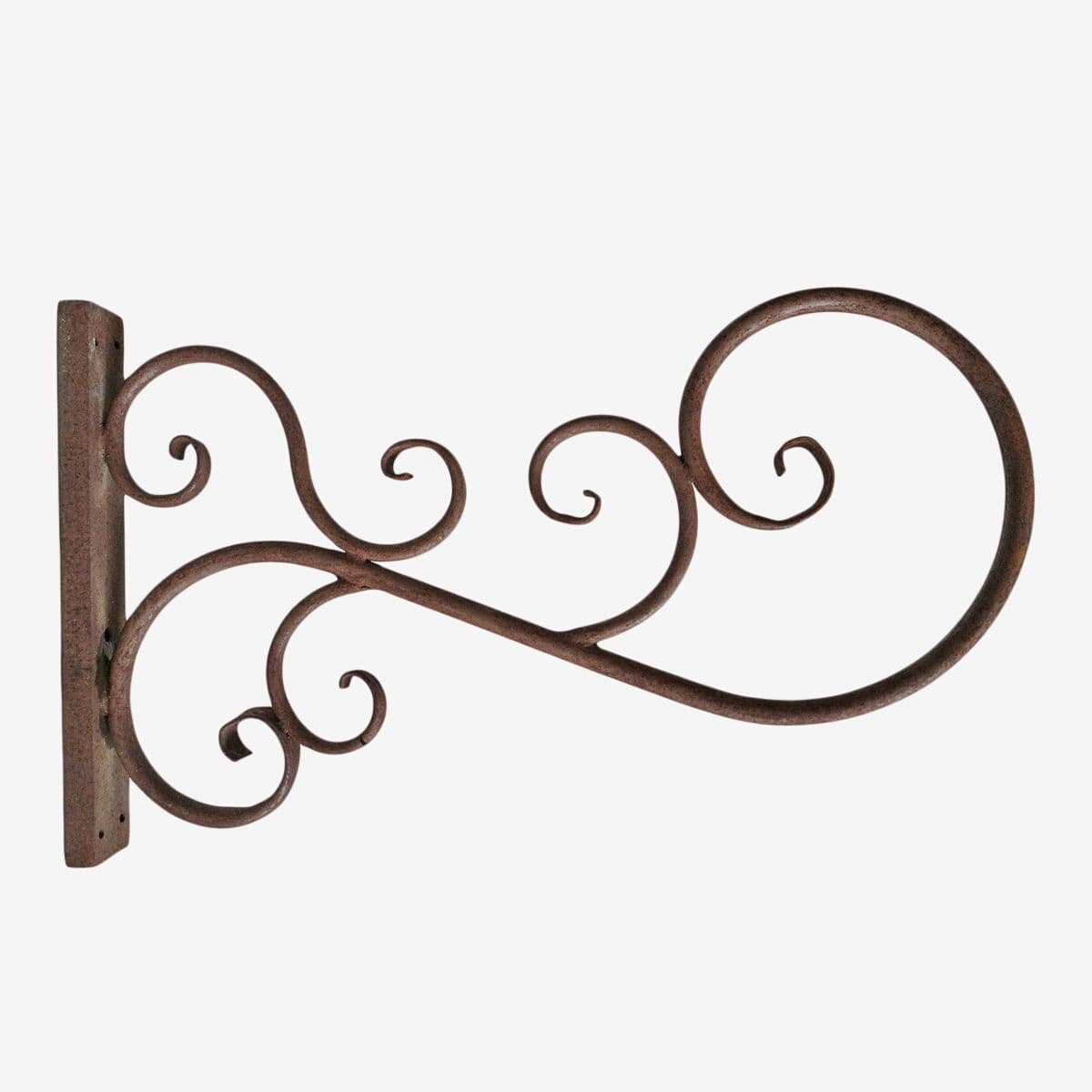 Iron Rust Scroll Bracket XL - Image 1