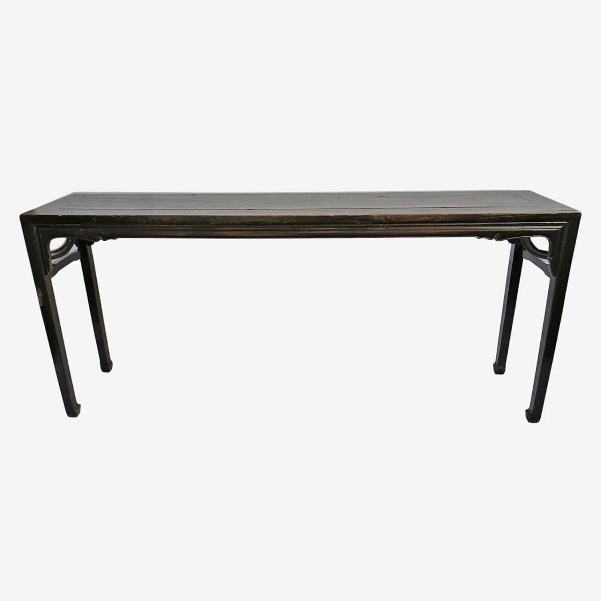 Antique Black Ming Console Table - Image 1