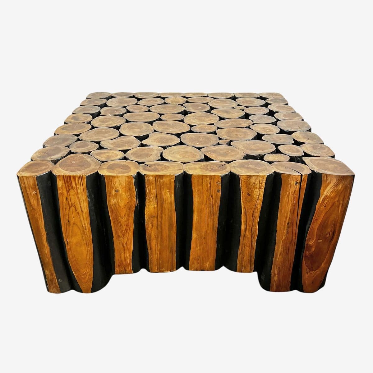 Square Lodge Coffee Table - Image 1