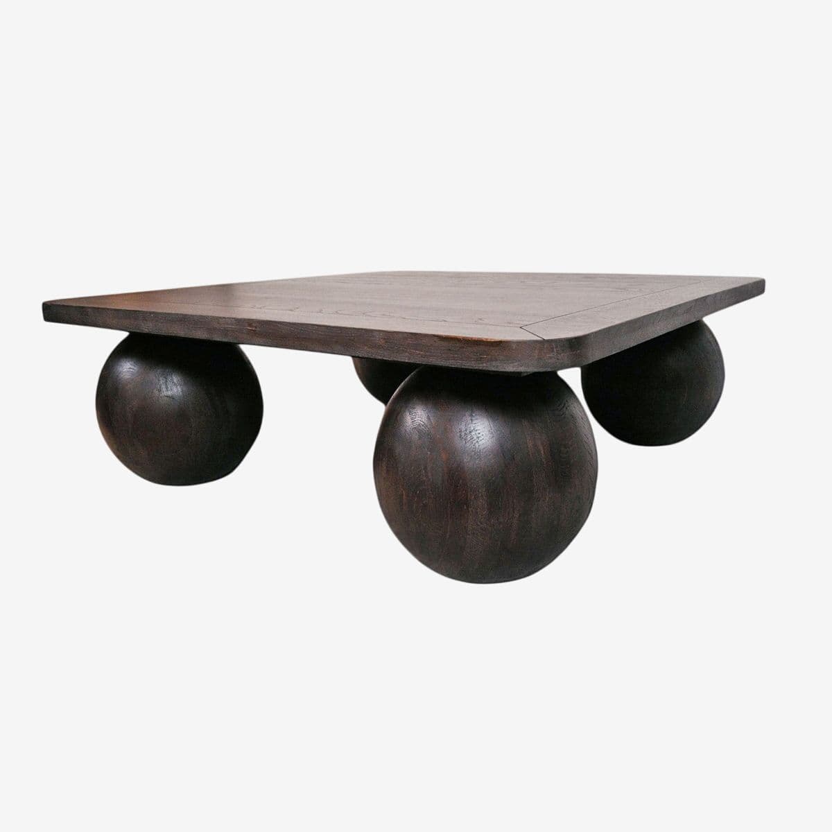 Modern Ball Leg Coffee Table - Image 1