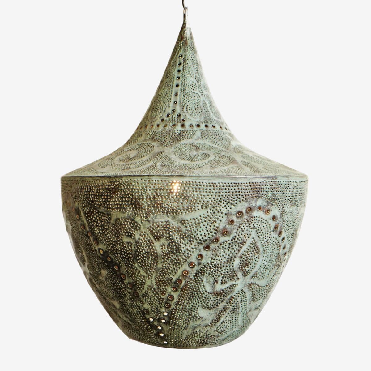 Copper Madras Pendant XXL - Image 1