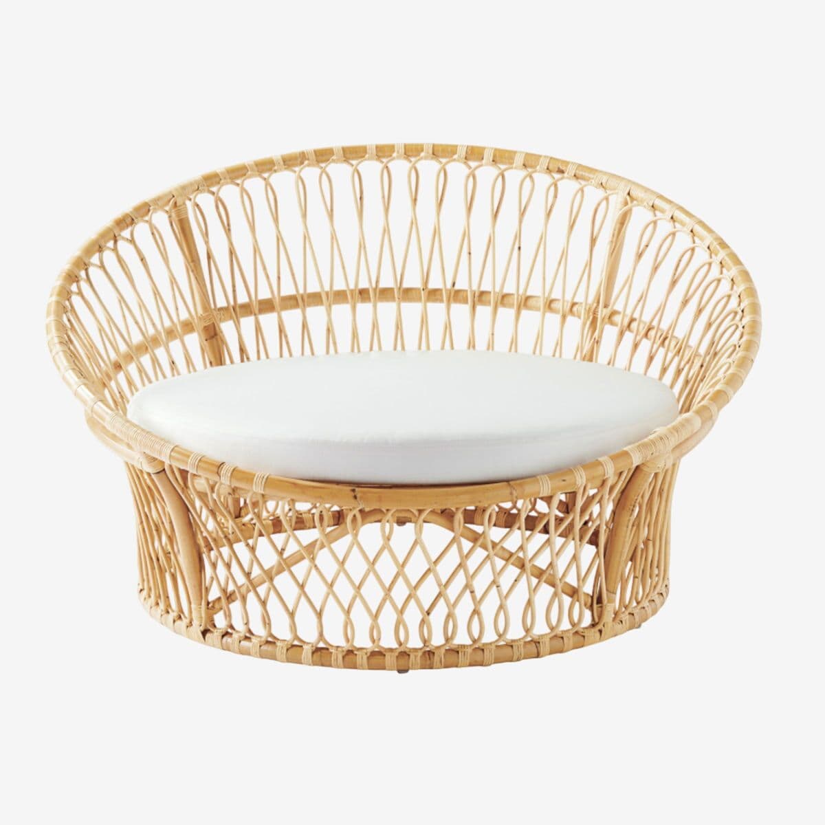 Natural Rada Loop Round Lounge Chair - Image 1