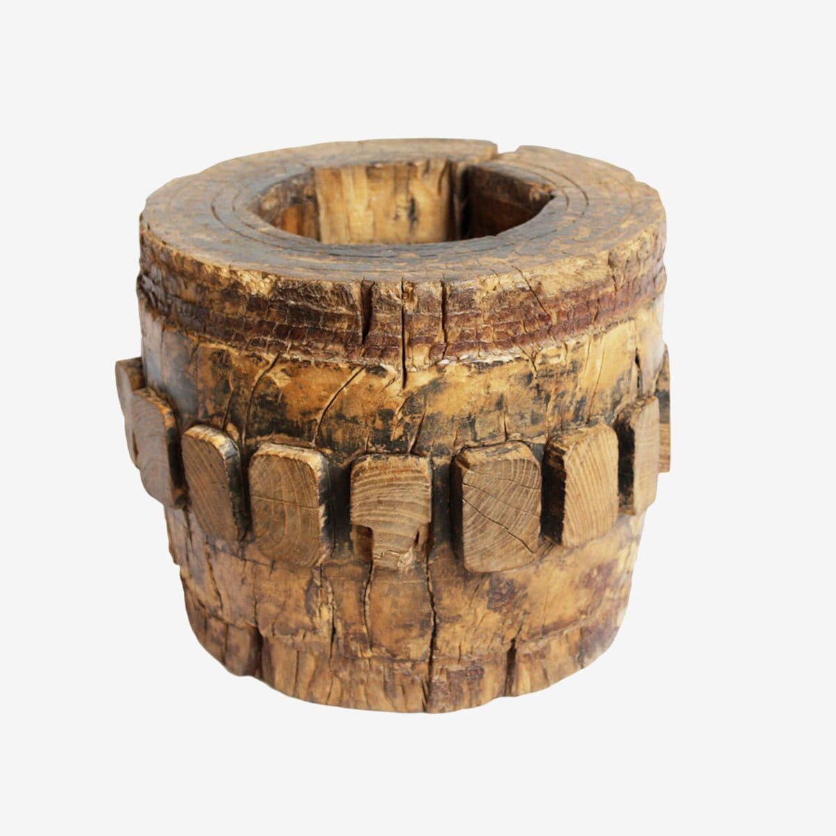 Vintage Mongolian Wood Axel - Image 1