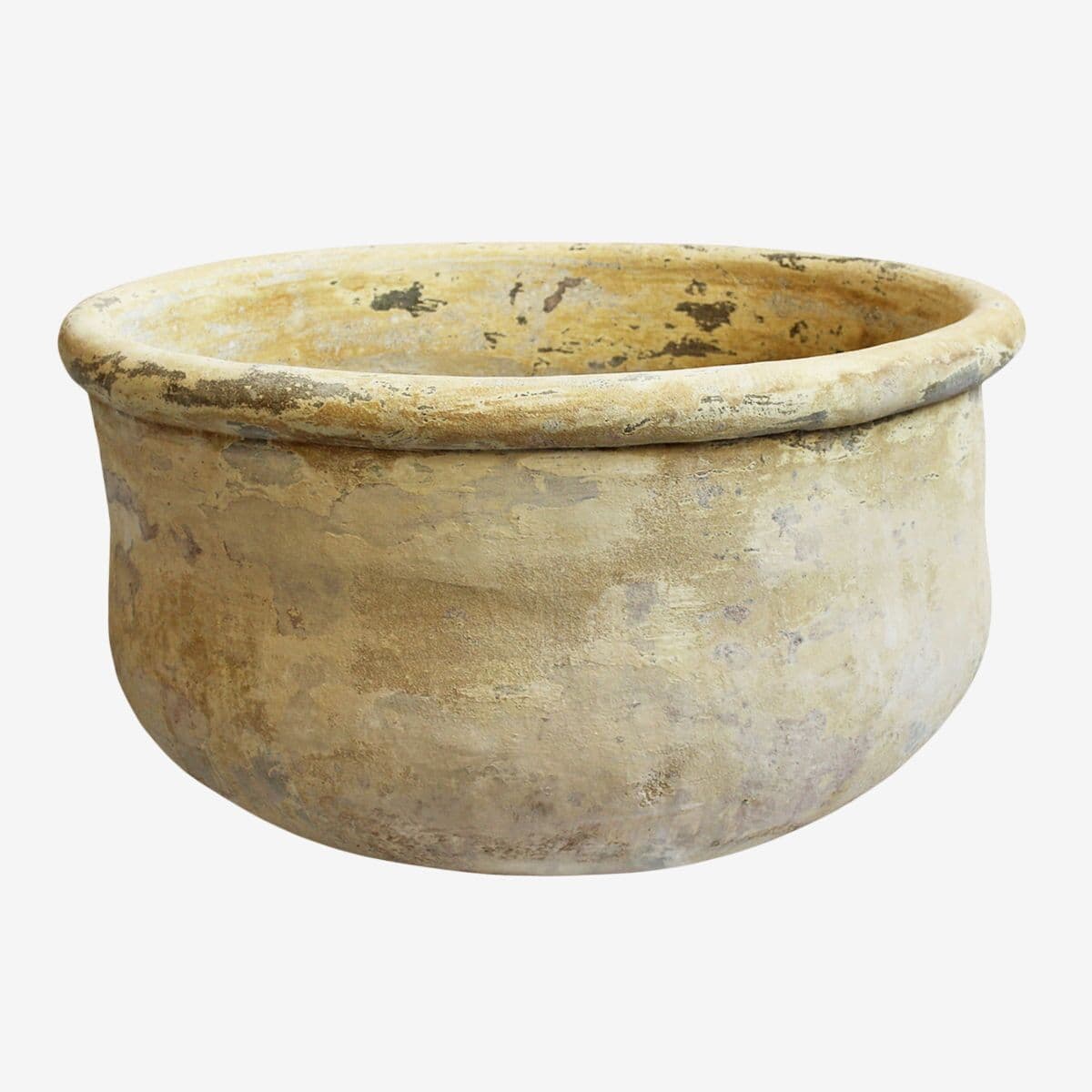 Kamun Yellow Earth Ware Pot - Image 1