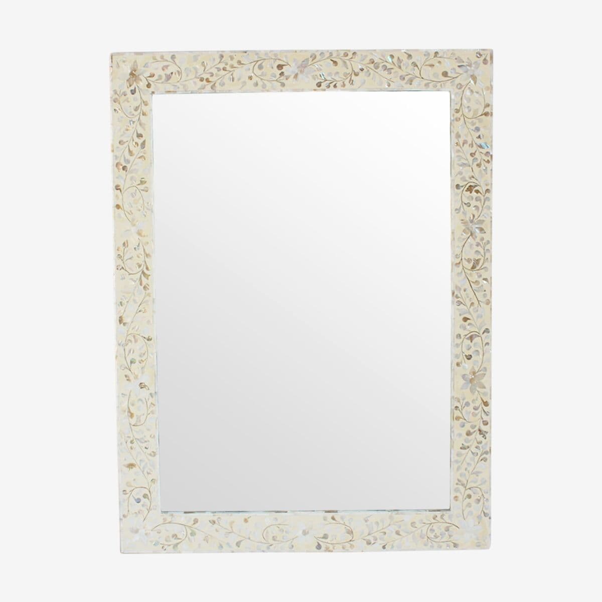 Asha Mother of Pearl Mirror - Image 1