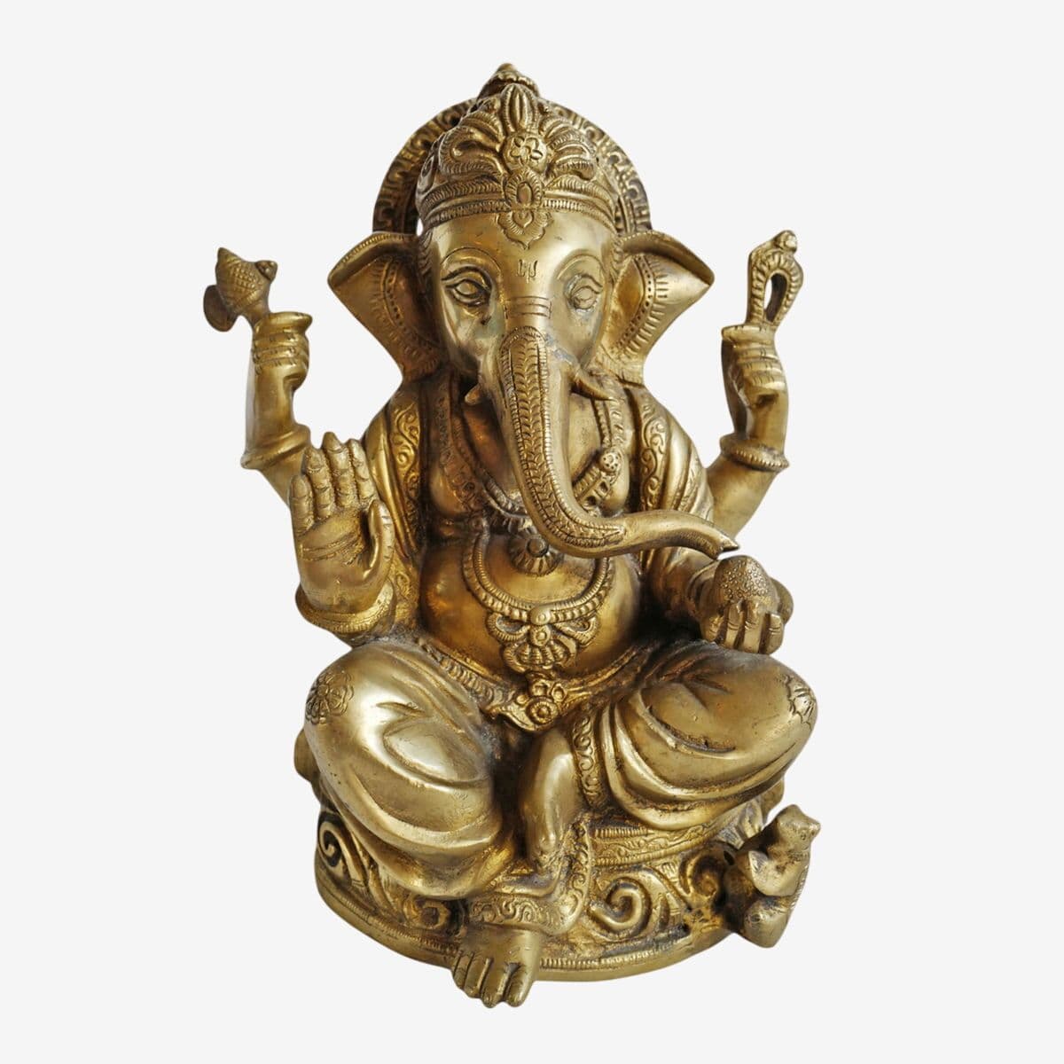 Vintage Brass Ganesha