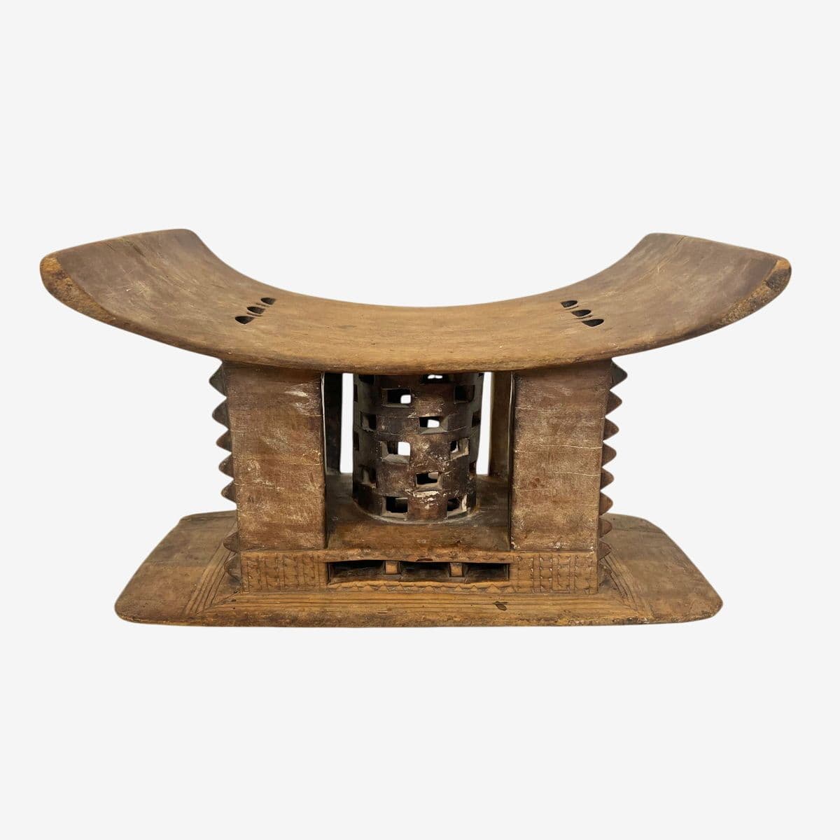 Original Vintage Asante Stool - Image 1